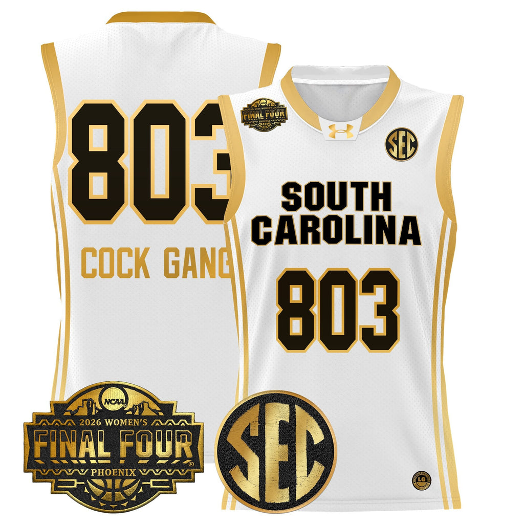 Men's Size South Carolina Gamecocks 2026 Women's Tournament Final Four Basketball Jersey - All Stitched