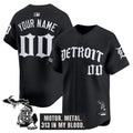 Detroit Tigers 'Old English Edition' Vapor Premier Limited Custom Jersey - All Stitched