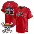 Men's San Francisco Giants x One Piece Vapor Premier Limited Jersey - Stitched