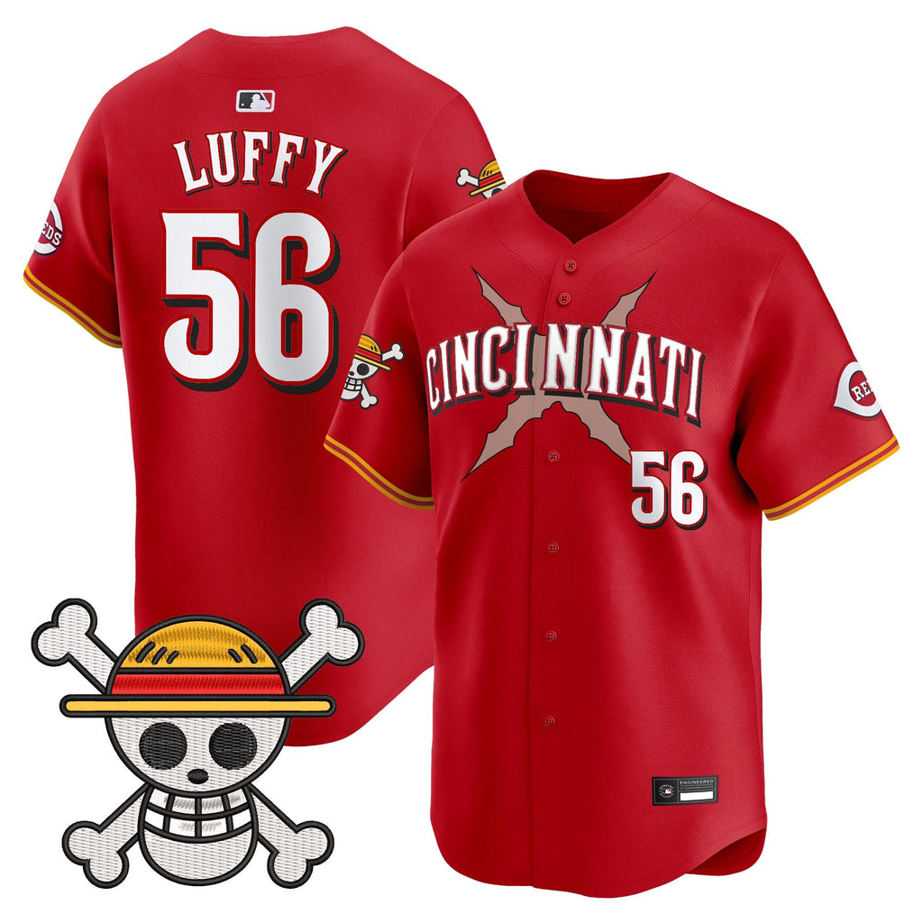 Men's Cincinnati Reds x One Piece Vapor Premier Limited Jersey - Stitched
