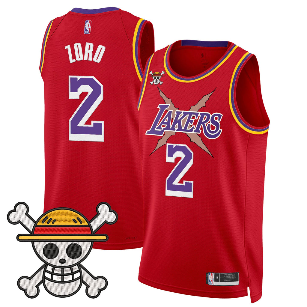 Men's Los Angeles Lakers x One Piece Swingman Jersey - Stitched