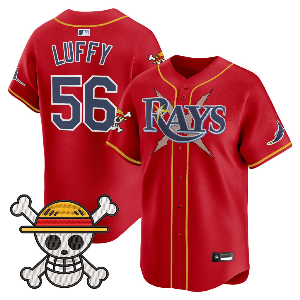 Men's Tampa Bay Rays x One Piece Vapor Premier Limited Jersey - Stitched
