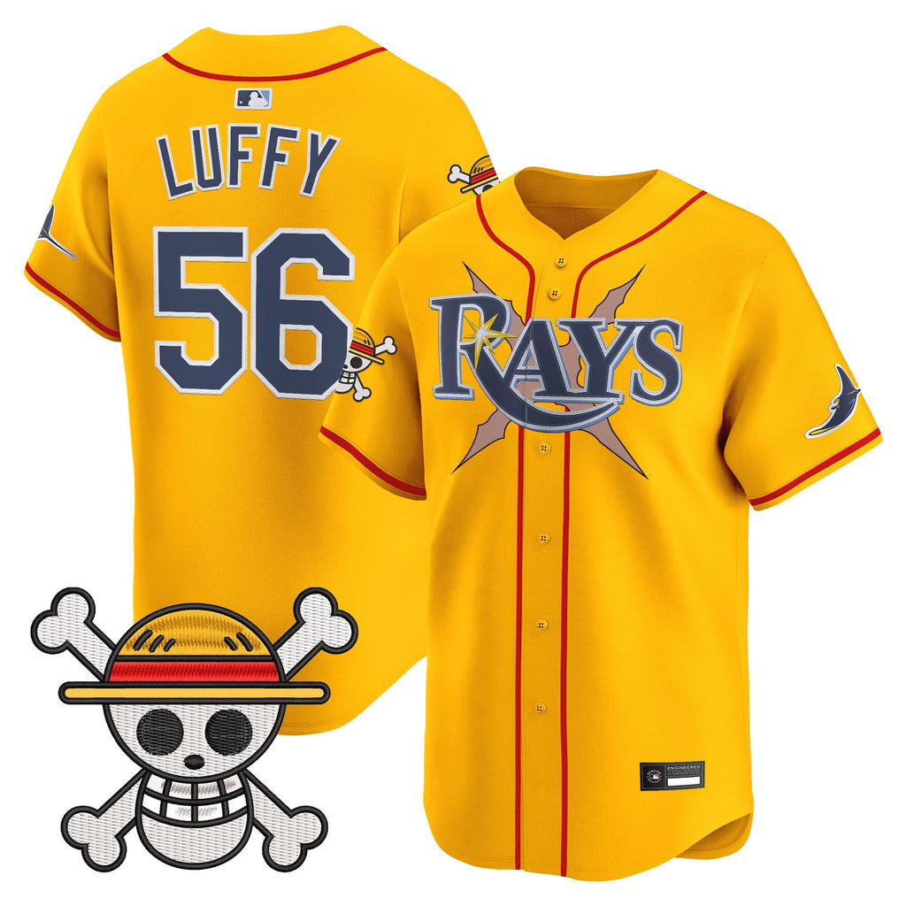 Men's Tampa Bay Rays x One Piece Vapor Premier Limited Jersey - Stitched