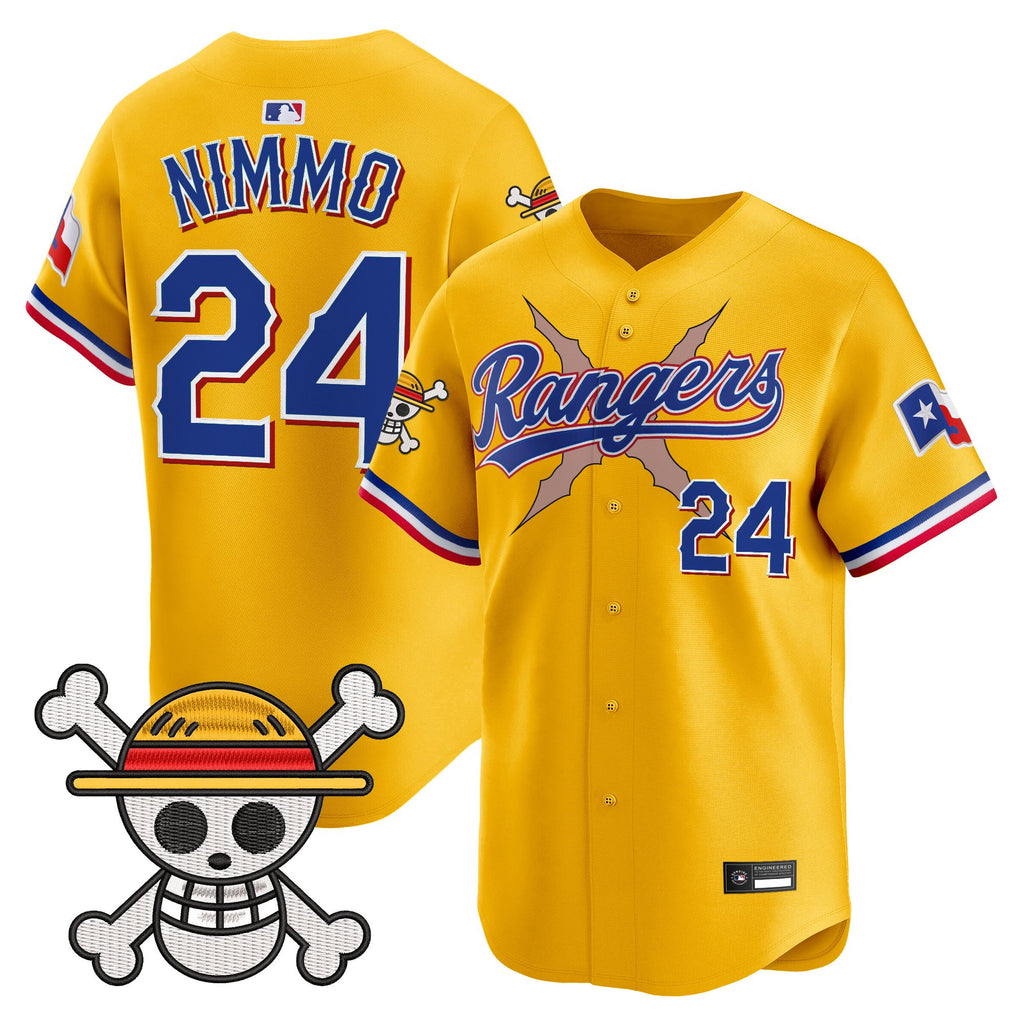 Men's Texas Rangers x One Piece Vapor Premier Limited Jersey - Stitched