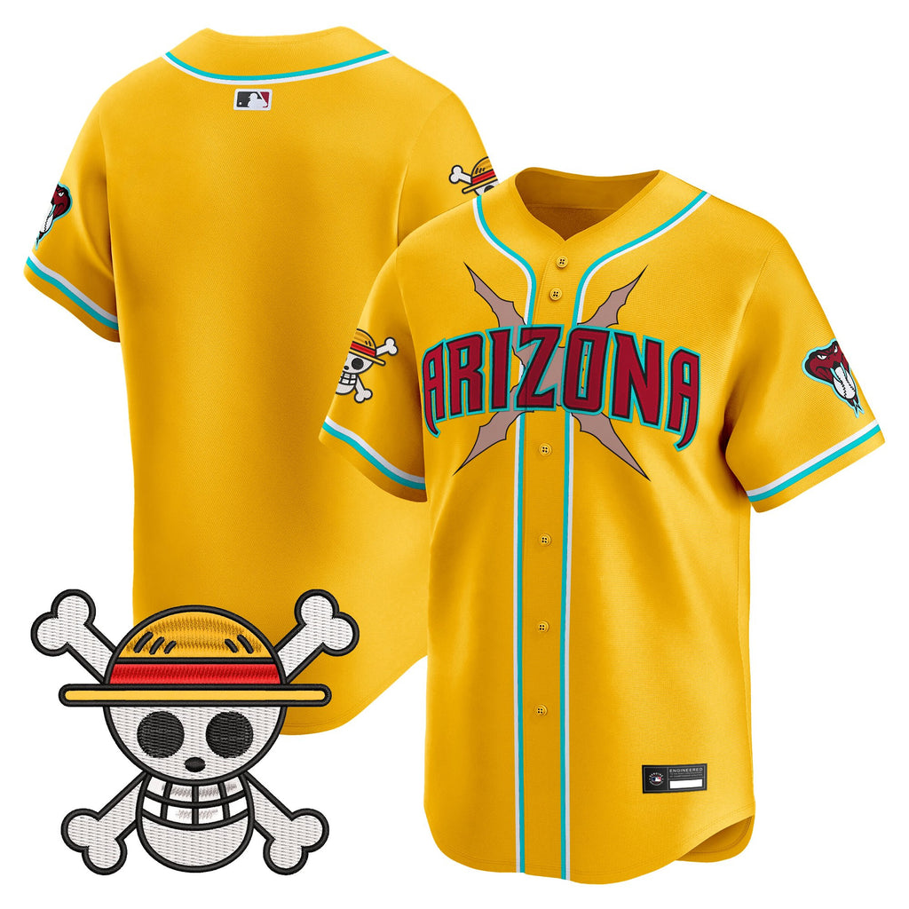 Men's Diamondbacks x One Piece Vapor Premier Limited Jersey - Stitched