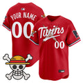 Minnesota Twins x One Piece Vapor Premier Limited Custom Jersey - Stitched