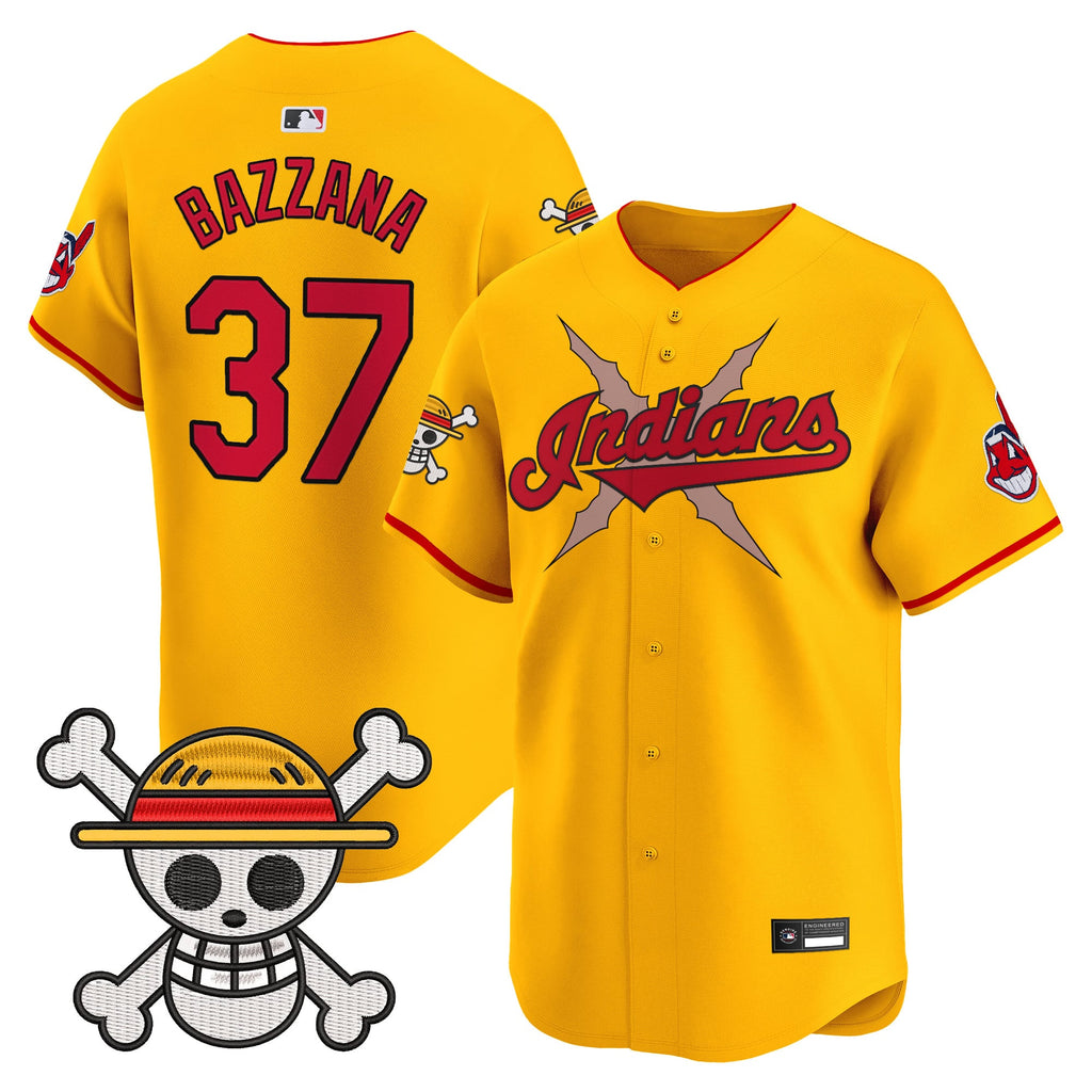 Men's Cleveland Indians x One Piece Vapor Premier Limited Jersey - Stitched