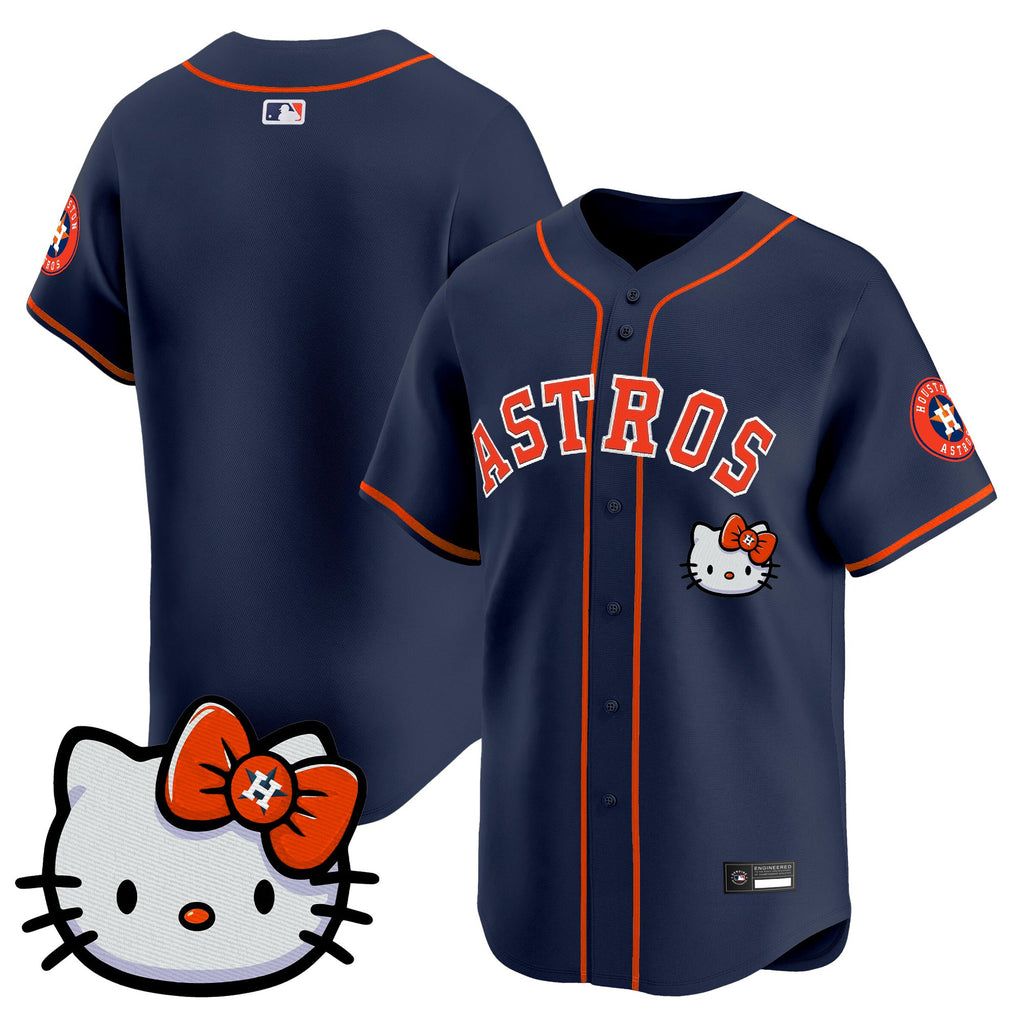 Unisex Houston Astros Hello Kitty Vapor Premier Limited Jersey – All Stitched