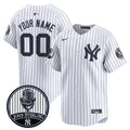 Yankees John Sterling "The Voice of the Yankees" Tribute Patch Vapor Premier Limited Custom Jersey V2 - All Stitched