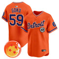 Men's Detroit Tigers x Dragon Ball Vapor Premier Limited Jersey - All Stitched