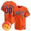 Athletics x Dragon Ball Vapor Premier Limited Custom Jersey - All Stitched