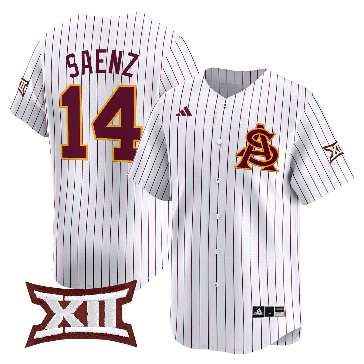Men's size - Sun Devils Softball Vapor Premier Limited Jersey - All Stitched