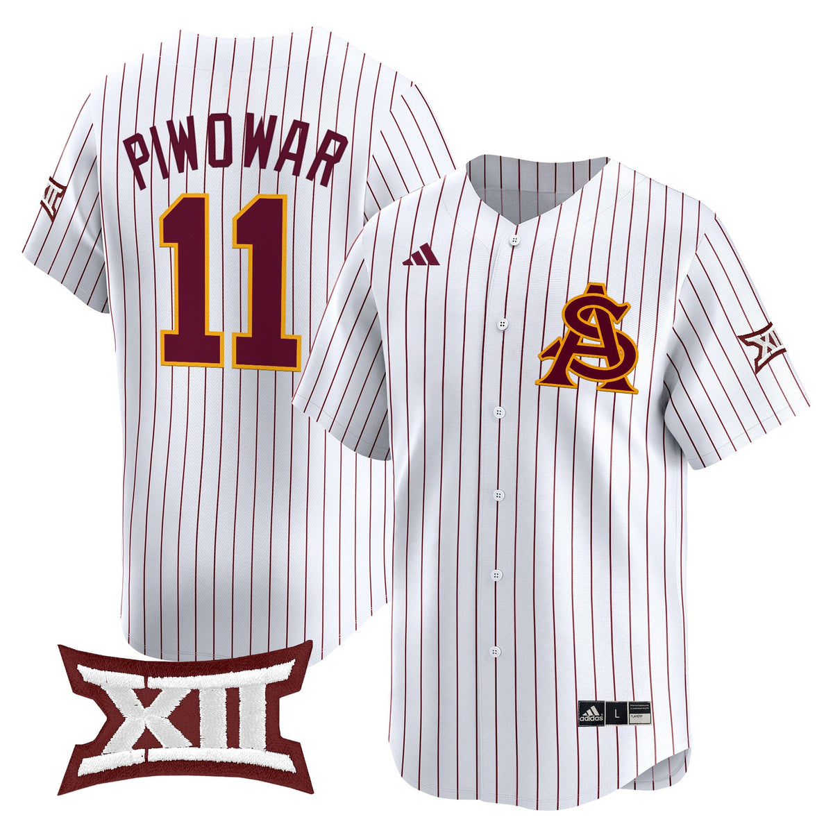 Men's size - Sun Devils Softball Vapor Premier Limited Jersey - All Stitched