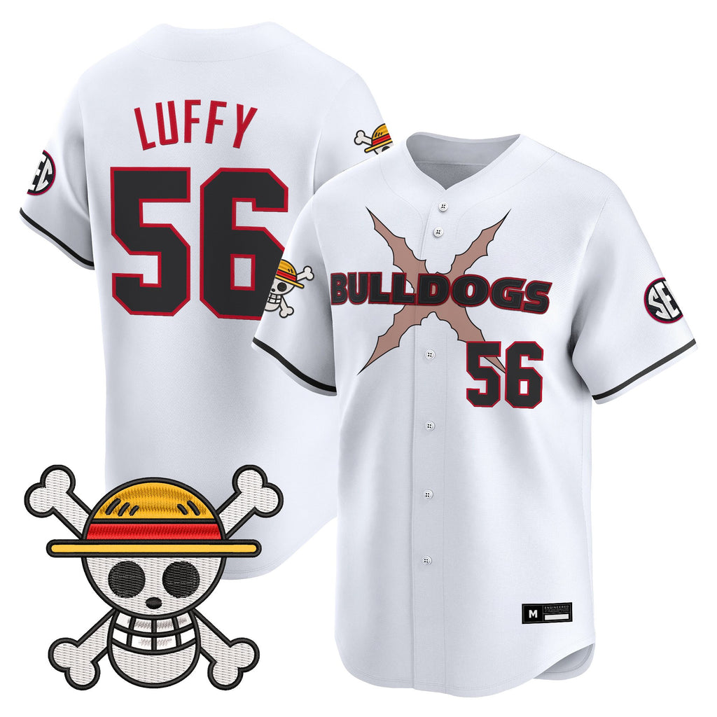 Men's Georgia Bulldogs Baseball x One Piece Vapor Premier Limited Jersey - Stitched