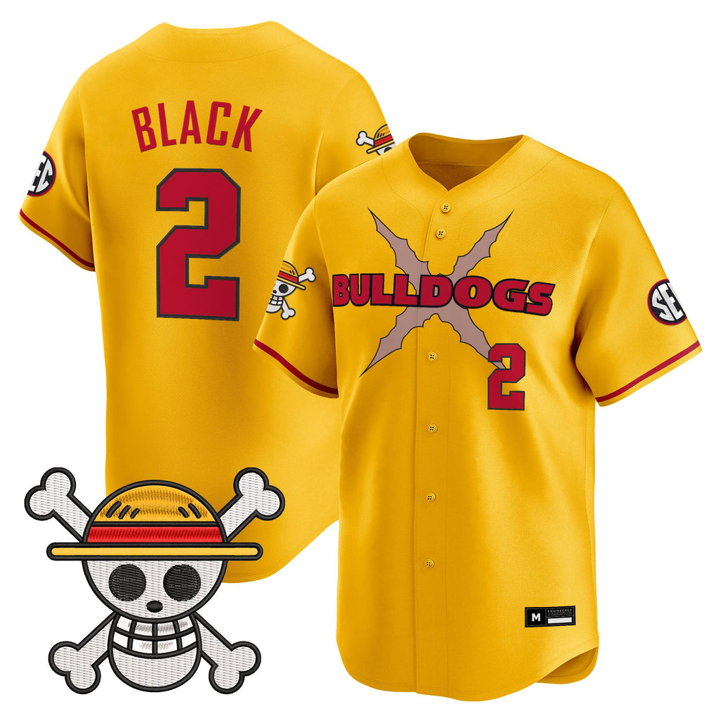 Men's Georgia Bulldogs Baseball x One Piece Vapor Premier Limited Jersey - Stitched