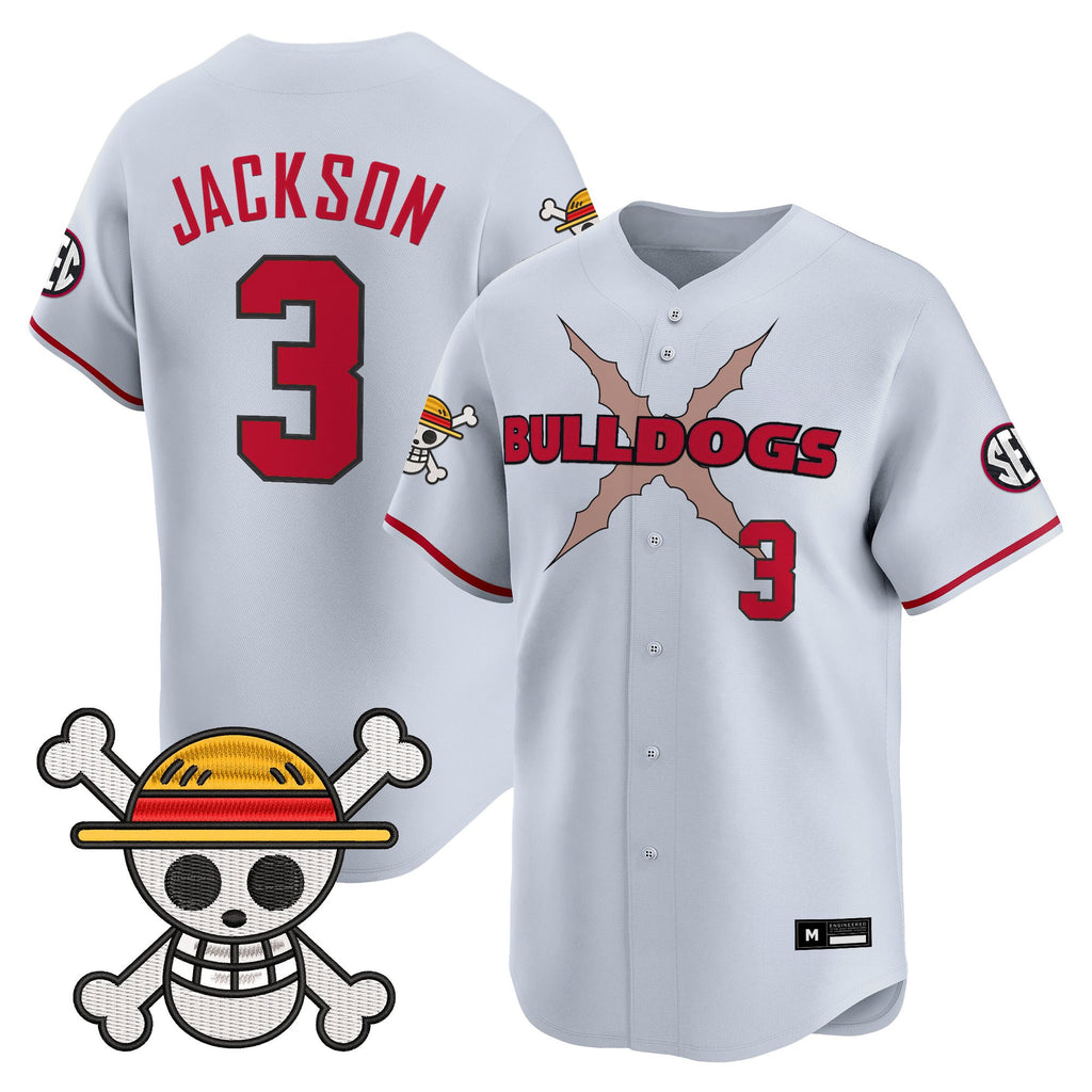 Men's Georgia Bulldogs Baseball x One Piece Vapor Premier Limited Jersey - Stitched