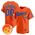 Texas Rangers x Dragon Ball Vapor Premier Limited Custom Jersey - All Stitched