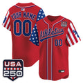 Athletics "America 250 Edition" Vapor Premier Limited Custom Jersey - All Stitched