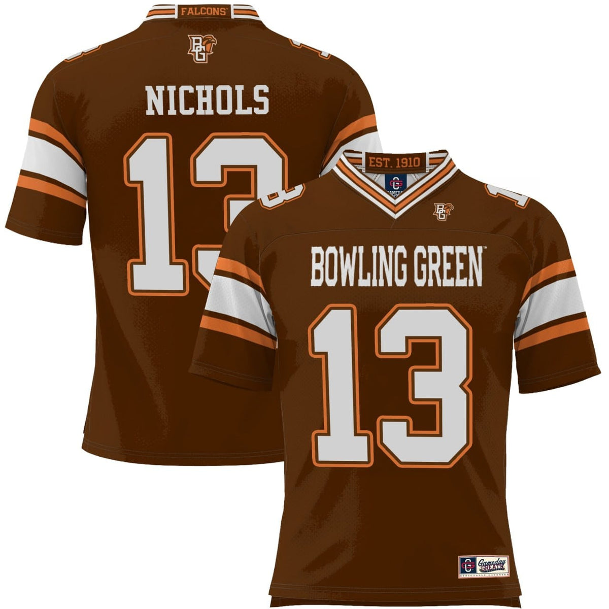 Nichols Bowling Green St. Falcons Limited Custom Jersey - All Stitched