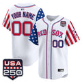 Boston Red Sox "America 250 Edition" Vapor Premier Limited Custom Jersey - All Stitched
