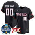 Texas Tech Red Raiders Softball 2026 World Series (WCWS) Vapor Premier Limited Custom Jersey - All Stitched