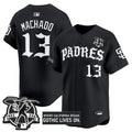 Men's San Diego Padres 'Old English Edition' Vapor Premier Limited Jersey - All Stitched