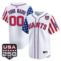 San Francisco Giants "America 250 Edition" Vapor Premier Limited Custom Jersey - All Stitched