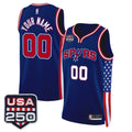 San Antonio Spurs "America 250 Edition" Custom Swingman Jersey - All Stitched