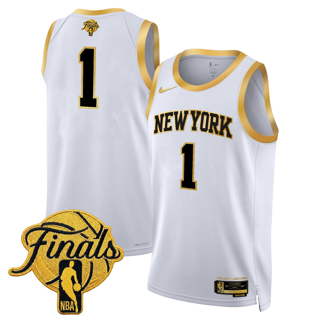 Men's New York Knicks 2026 Finals Swingman Jersey V2 - All Stitched