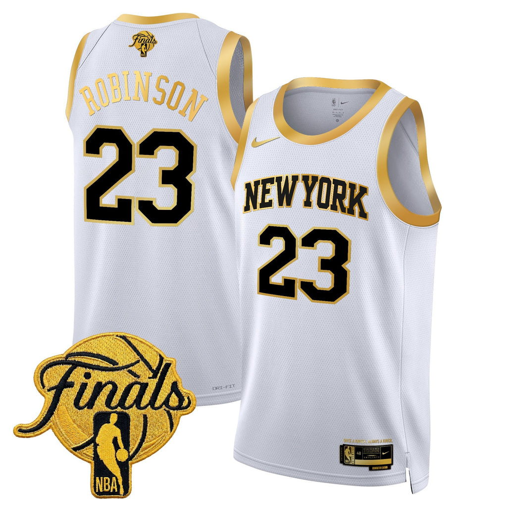 Men's New York Knicks 2026 Finals Swingman Jersey V2 - All Stitched