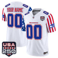 Seattle Seahawks "America 250 Edition" Vapor Limited Custom Jersey - All Stitched