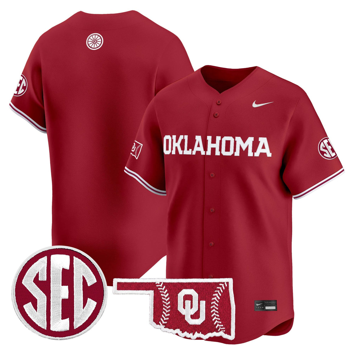 Men's Oklahoma Sooners 2026 Vapor Premier Limited Jersey - All Stitched