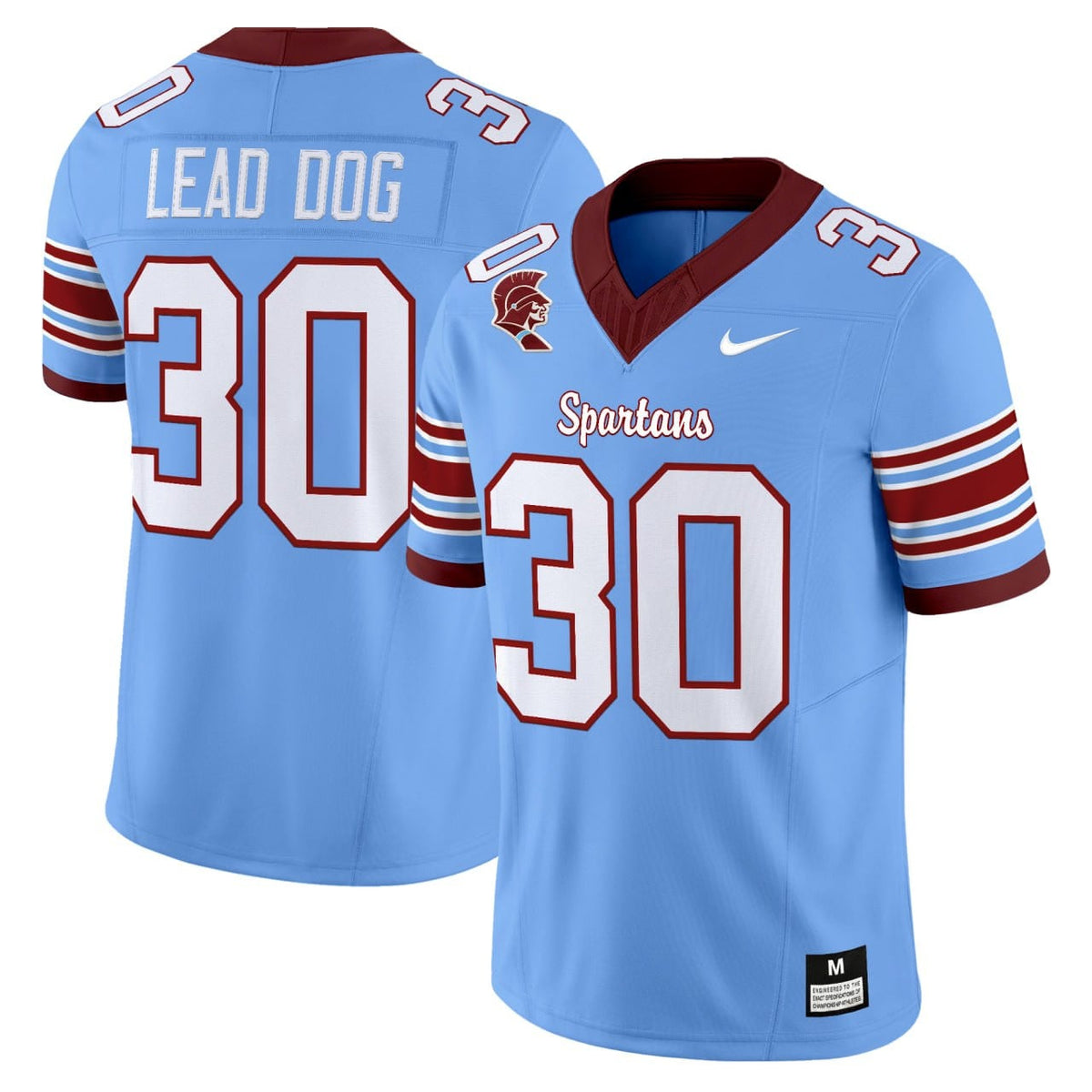 Spartans Vapor Limited Custom Jersey - All Stitched