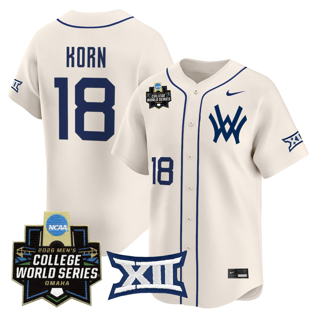 Men's West Virginia Mountaineers 2026 World Series Patch Vapor Premier Limited Jersey - All Stitched