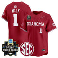 Men's Oklahoma Sooners 2026 World Series Vapor Premier Limited Jersey - All Stitched