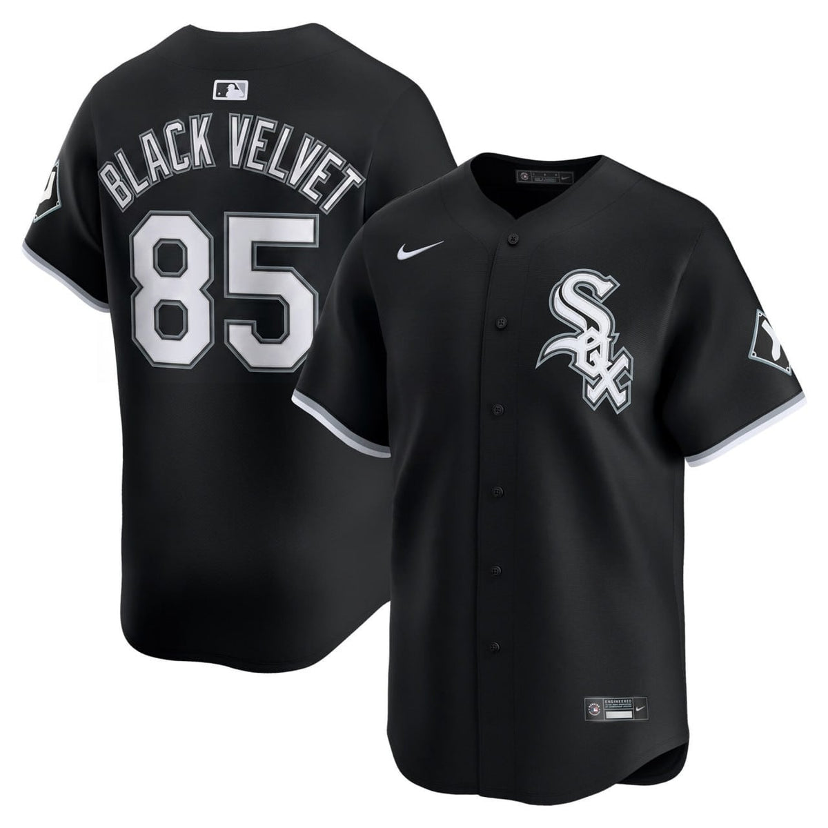 Chicago White Sox 'Black Velvet' Vapor Premier Limited Jersey - All Stitched