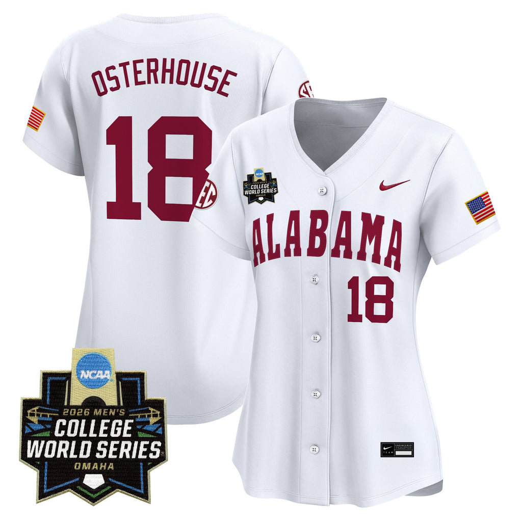 Women's Alabama Crimson Tide 2026 World Series Vapor Premier Limited Jersey - All Stitched