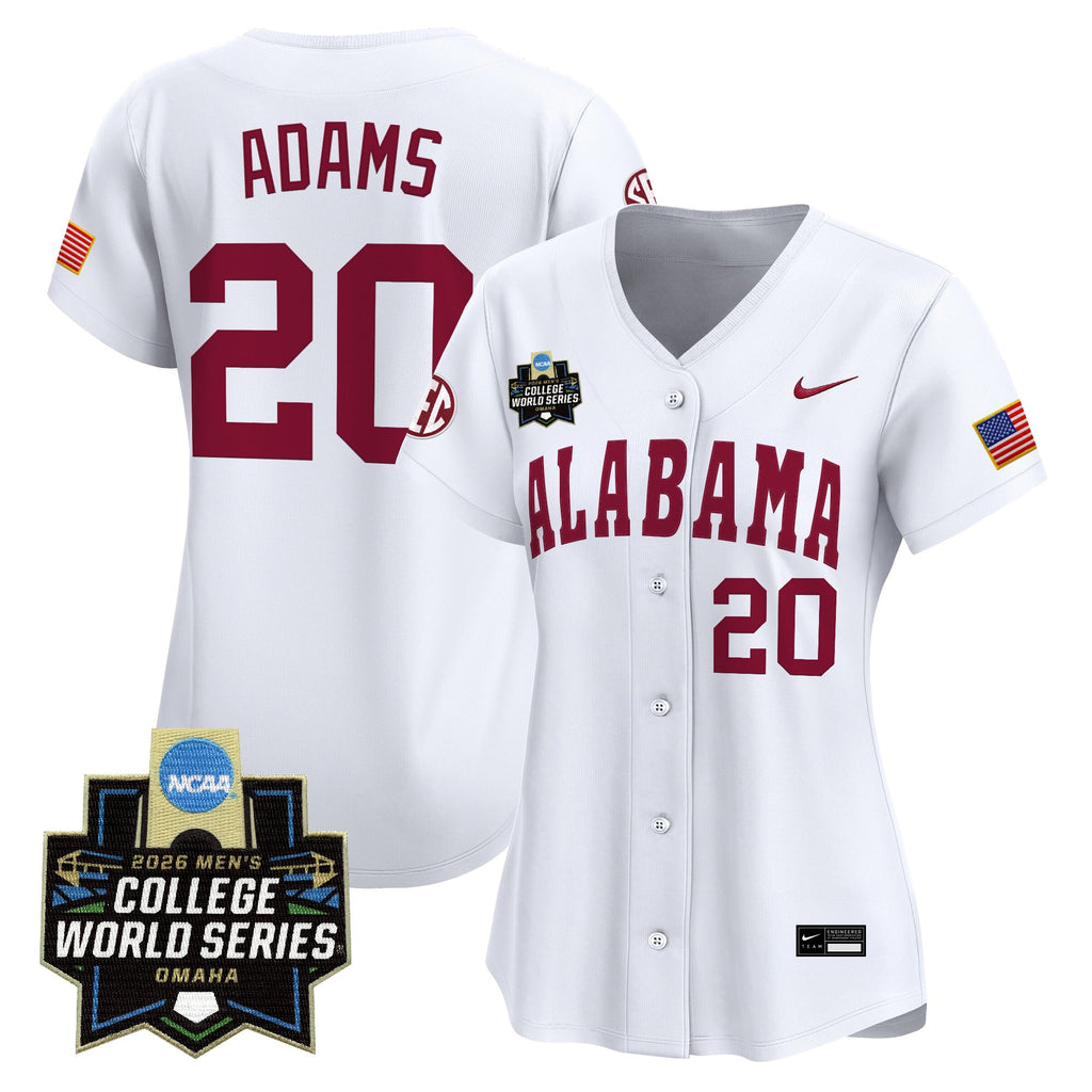 Women's Alabama Crimson Tide 2026 World Series Vapor Premier Limited Jersey - All Stitched