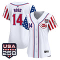 Women's Cincinnati Reds "America250 Edition" Vapor Premier Limited Jersey - All Stitched