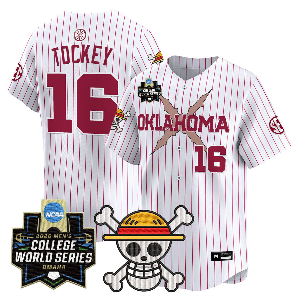 Men's Oklahoma Sooners 2026 World Series x One Piece Vapor Premier Limited Jersey - All Stitched