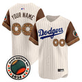 Los Angeles Dodgers 2026 Black Heritage Day Vapor Premier Limited Custom Jersey - Stitched