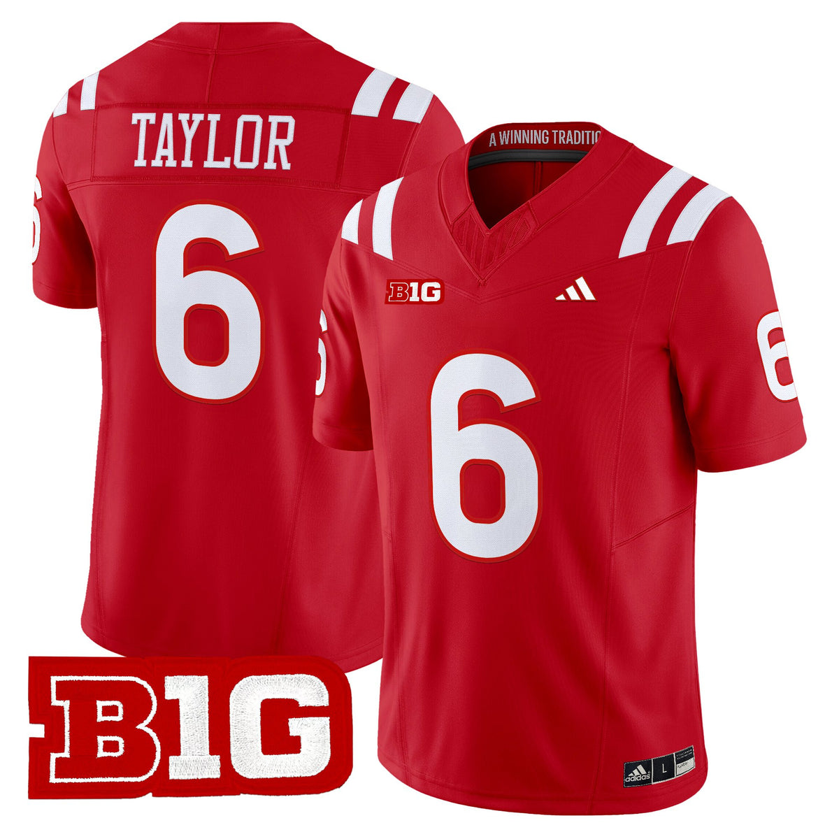 Men's Nebraska Cornhuskers 2026 Vapor Limited Jersey - All Stitched