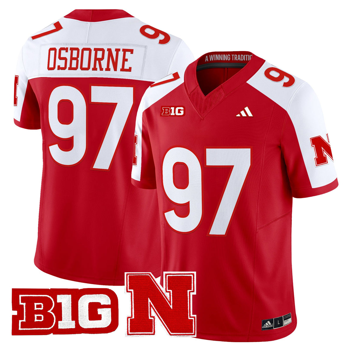 Men's Nebraska Cornhuskers 2026 Vapor Limited Jersey - All Stitched