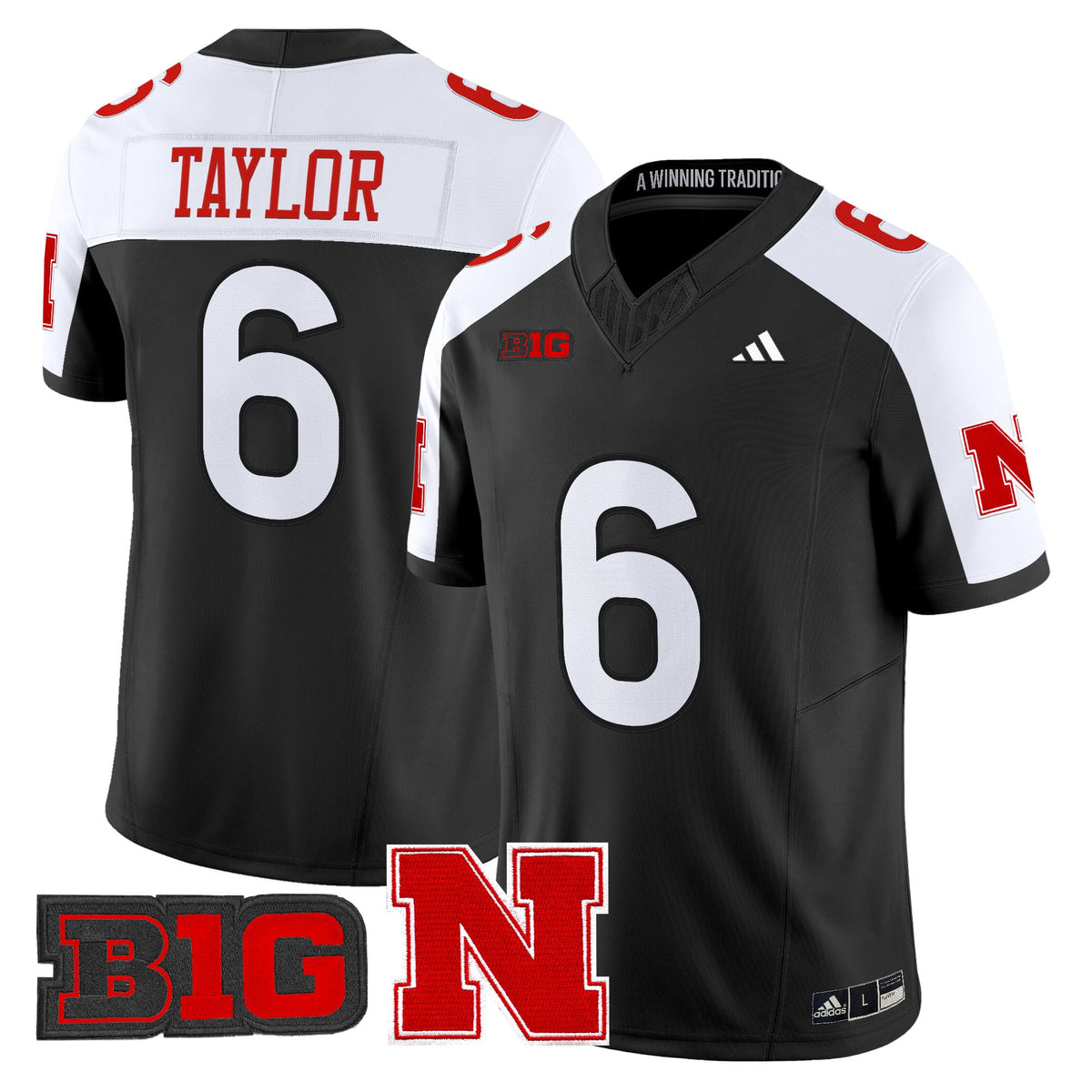 Men's Nebraska Cornhuskers 2026 Vapor Limited Jersey - All Stitched