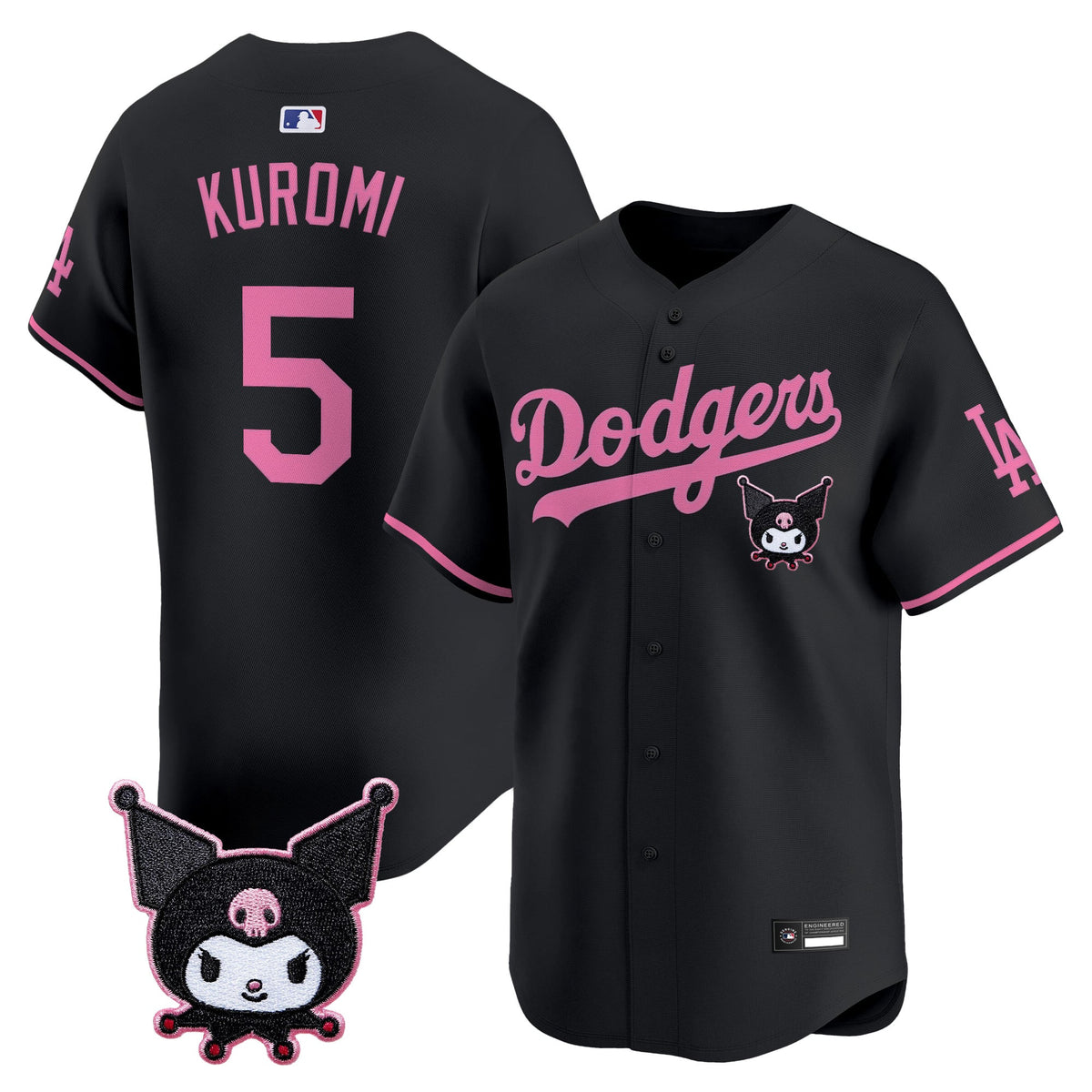 Los Angeles Dodgers x Sanrio Friends Vapor Premier Limited Jersey - All Stitched