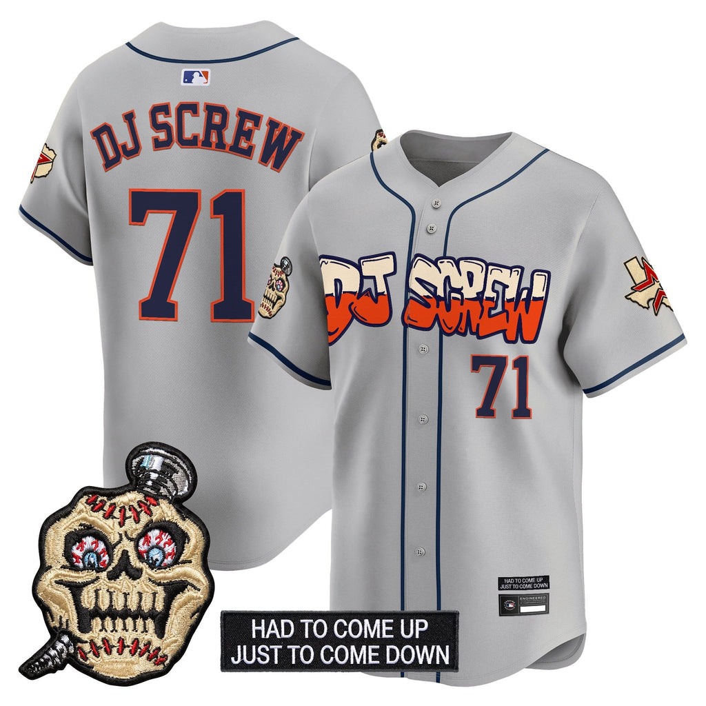 Men's Houston Astros Screwed Up Click Vapor Premier Limited Jersey V2 - All Stitched