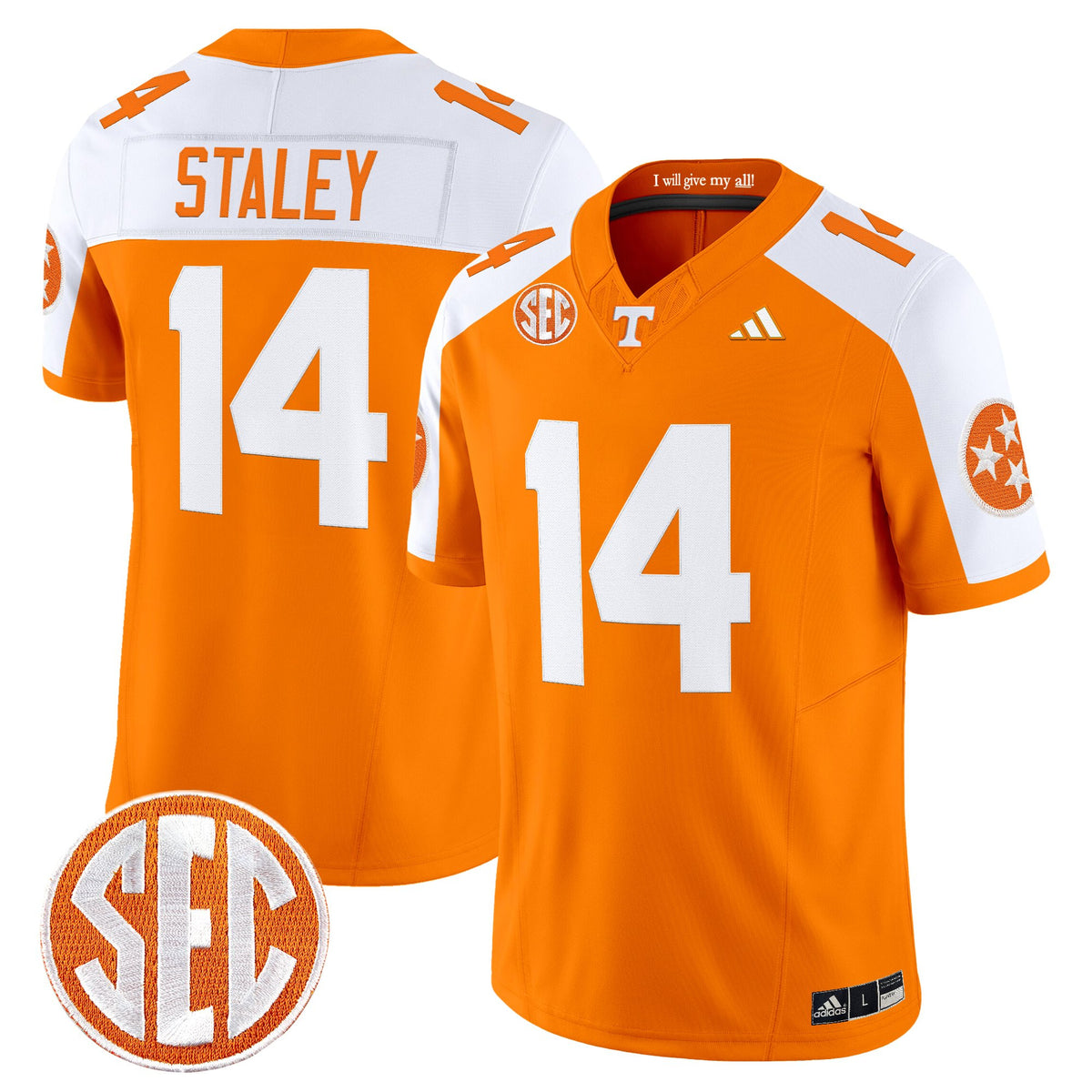 Men's Tennessee Volunteers 2026 Vapor Limited Jersey - All Stitched