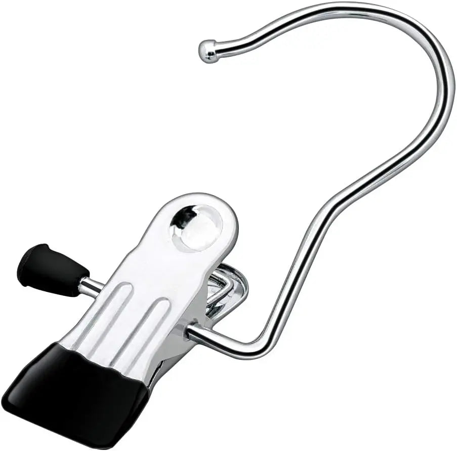 Laundry Hooks, Clothes Pins and Hanging Clips - Heavy Duty Clothespins and Hangers for Closet, Travel, Pants, Socks, Handbags
